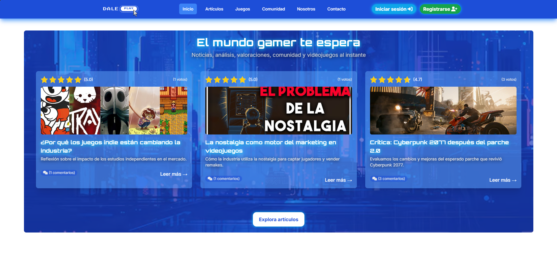 Daleplay, medio digital
